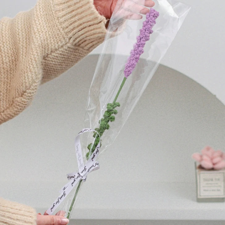 Crochet Lavender Bouquet 15.7-inch